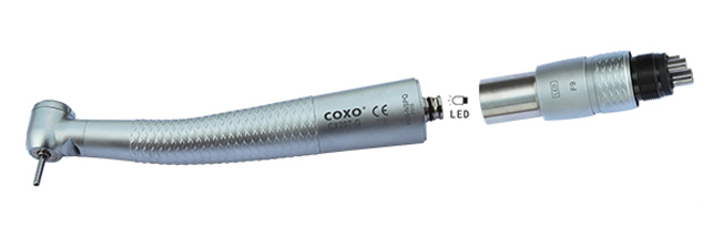 激安高速ハンドピース CX207-G NSK互換性カップリング付き LED付き(H16-NSPQ6/H16-NTPQ6)